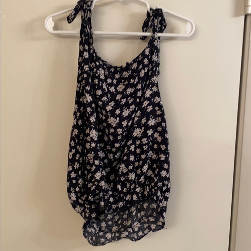 Flower crop top